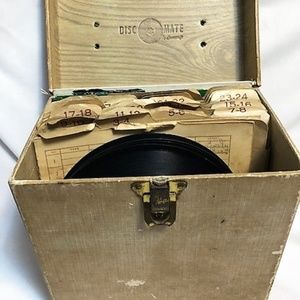 12 45 rpm Records from the '50/60s & Original Box
